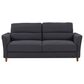 CorLiving Georgia Stationary Sofa in Dark Grey, , large