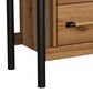 Hawthorne Furniture Norcross 4 Piece King Panel Bedroom Set in Hickory, , large