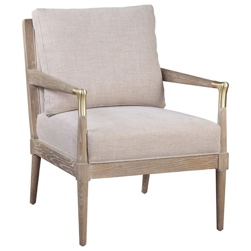 Vintage Furnishings Meyer Accent Chair in Lombardy Fawn, , large