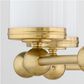 Quorum Lee Blvd 2.0 8 Light Chandelier in Aged Brass, , large