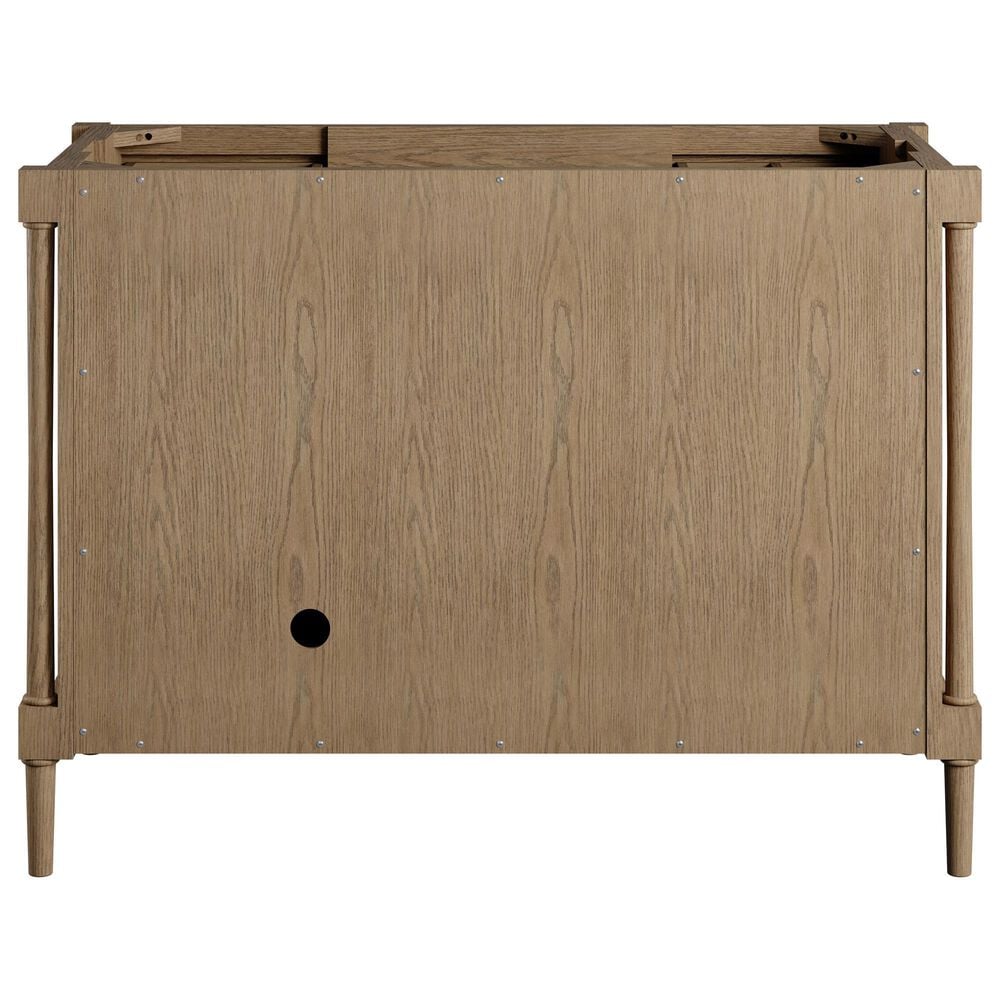James Martin Kinnsden 48" Single Bathroom Vanity Cabinet in Weathered Oak, , large