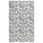 MuKitchen Vibe Dish Towel in Water Lily Black and White, , large