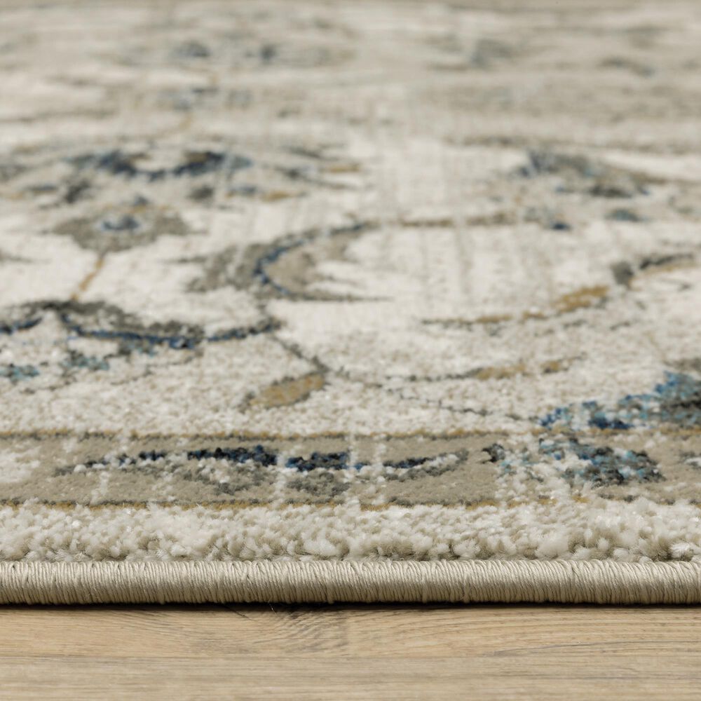 Oriental Weavers Venice Salerno 2&#39;3&quot; x 7&#39;6&quot; Beige and Gold Runner, , large