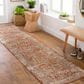 Surya Aspendos 2"7" x 7"3" Rust, Burgandy, Dusty Pink, Demin, Wheat, Taupe, Gray, Black and Cream Runner, , large
