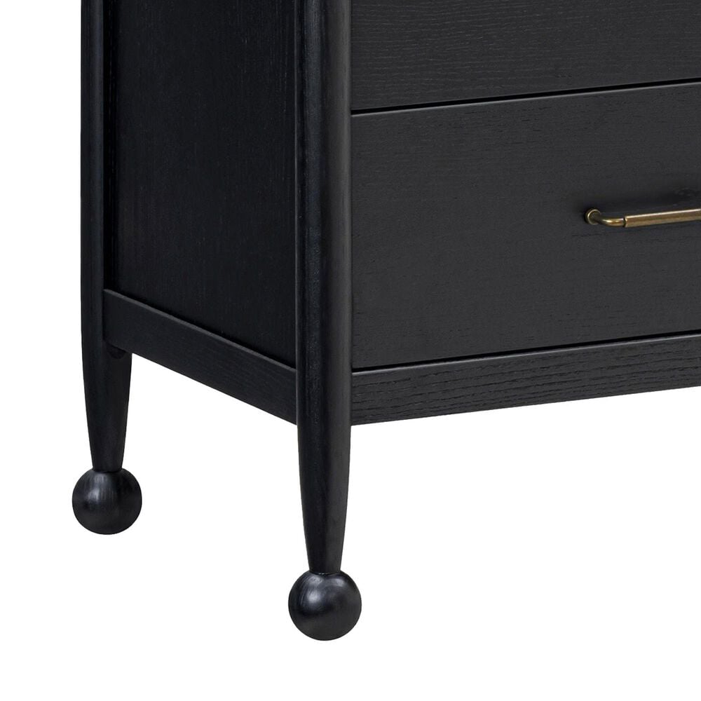 Namesake Alouette 2-Piece 3-In-1 Crib and Dresser in Archival Black, , large