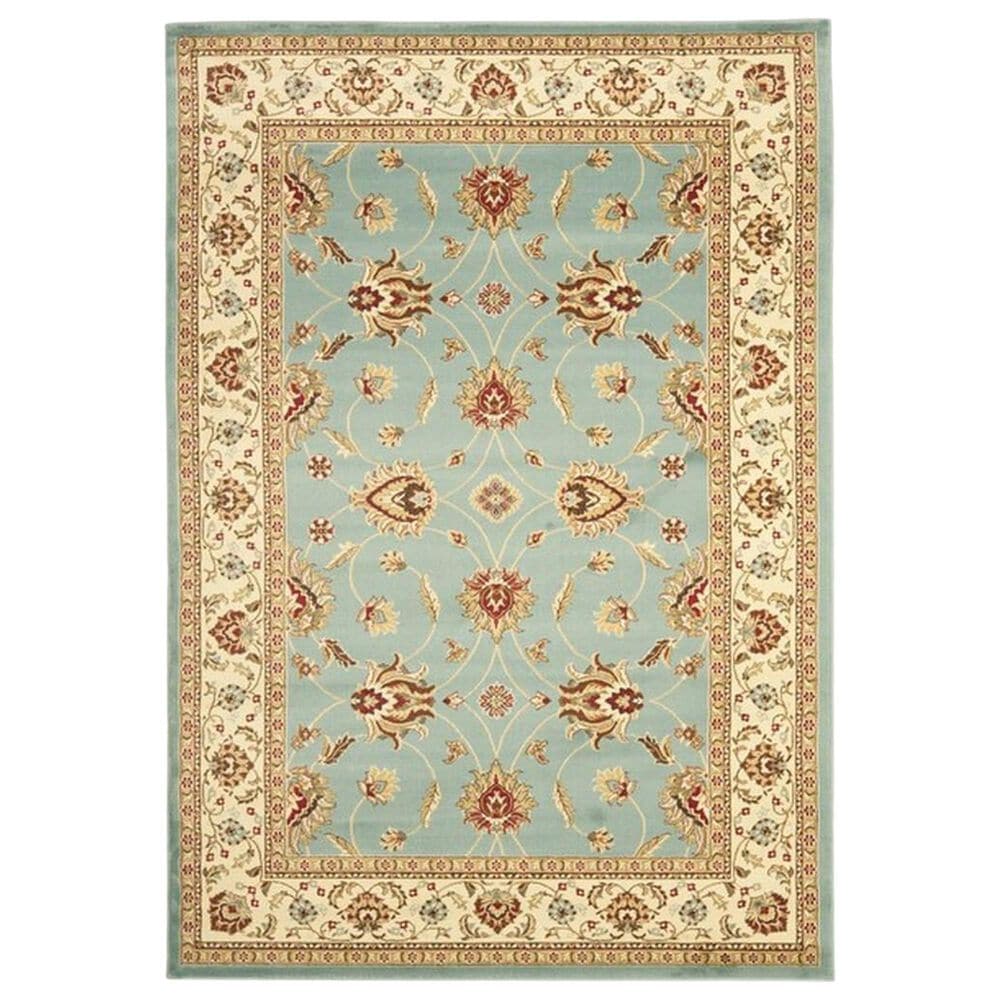 Safavieh Lyndhurst LNH553 5"3" x 7"6" Blue and Ivory Area Rug, , large