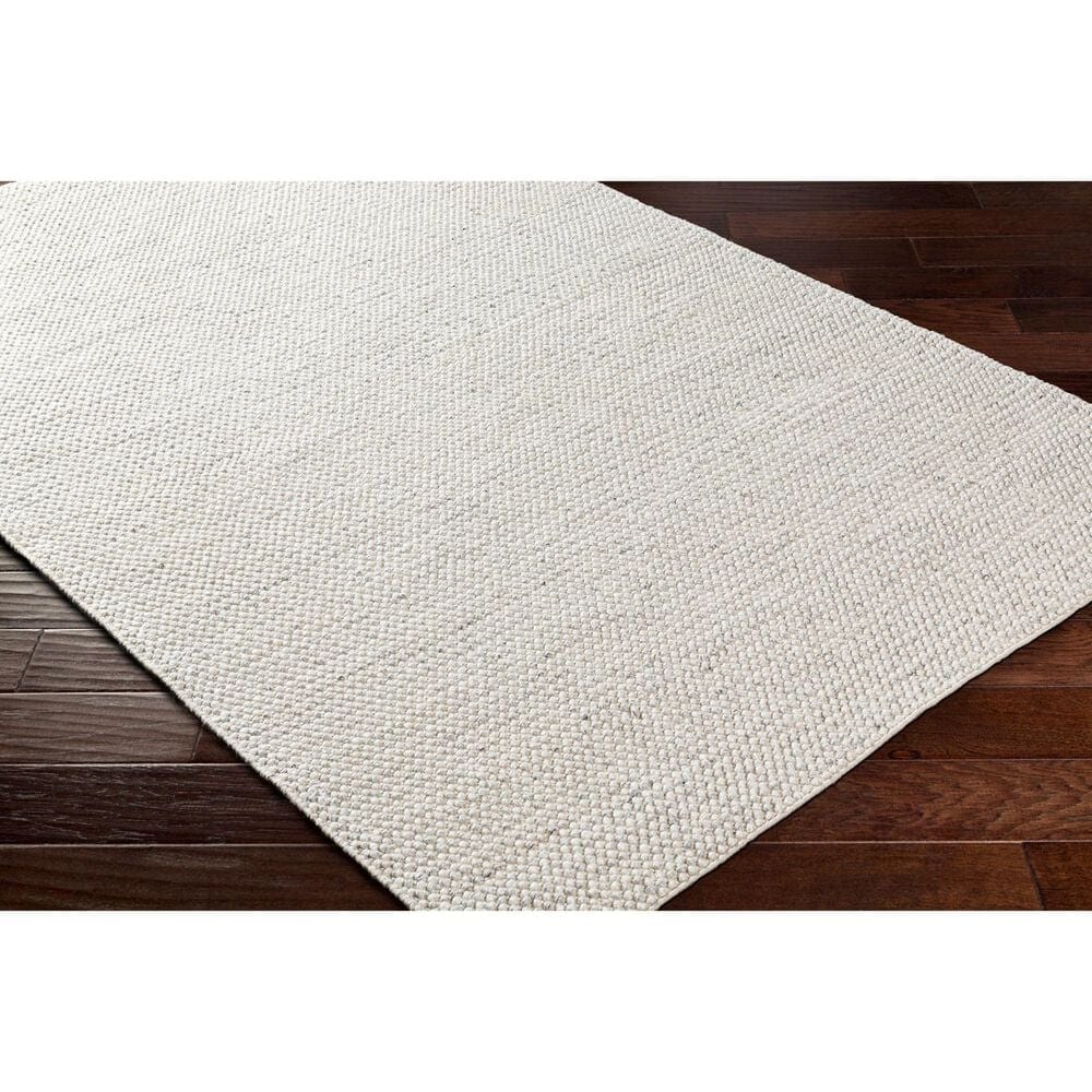 Surya Reika REK-2300 6&#39; x 9&#39; Off-White, Light Slate, Black Light Grey Area Rug, , large
