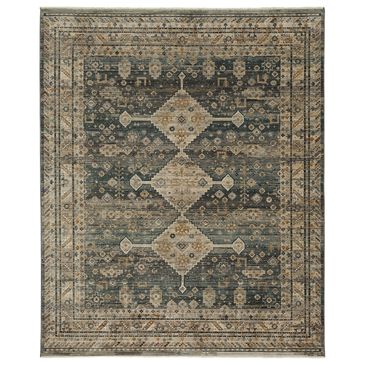 Karastan Echo Milo 6"7" x 9"6" Grey Area Rug, , large