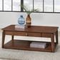 Ashley Trenmour Coffee Table in Medium Brown, , large