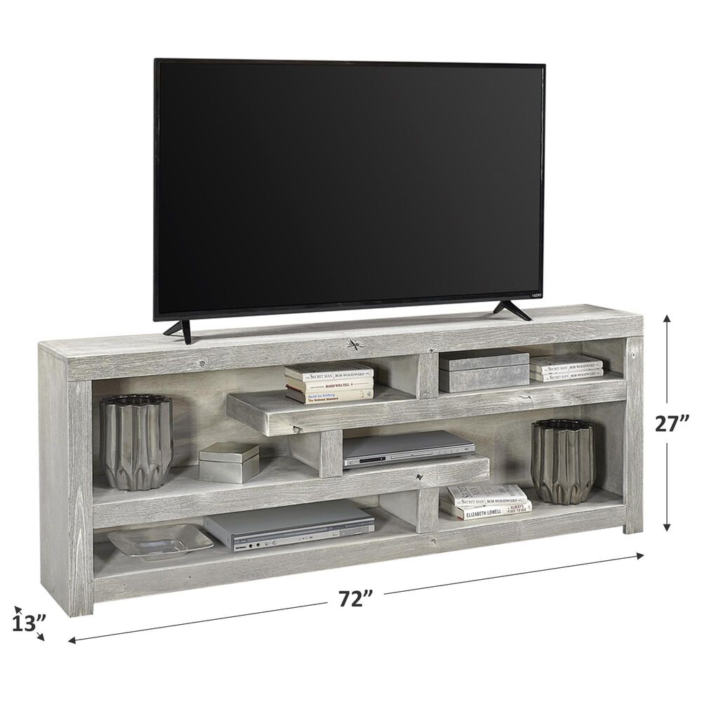 Riva Ridge Avery Loft 72&quot; Open Console in Limestone, , large
