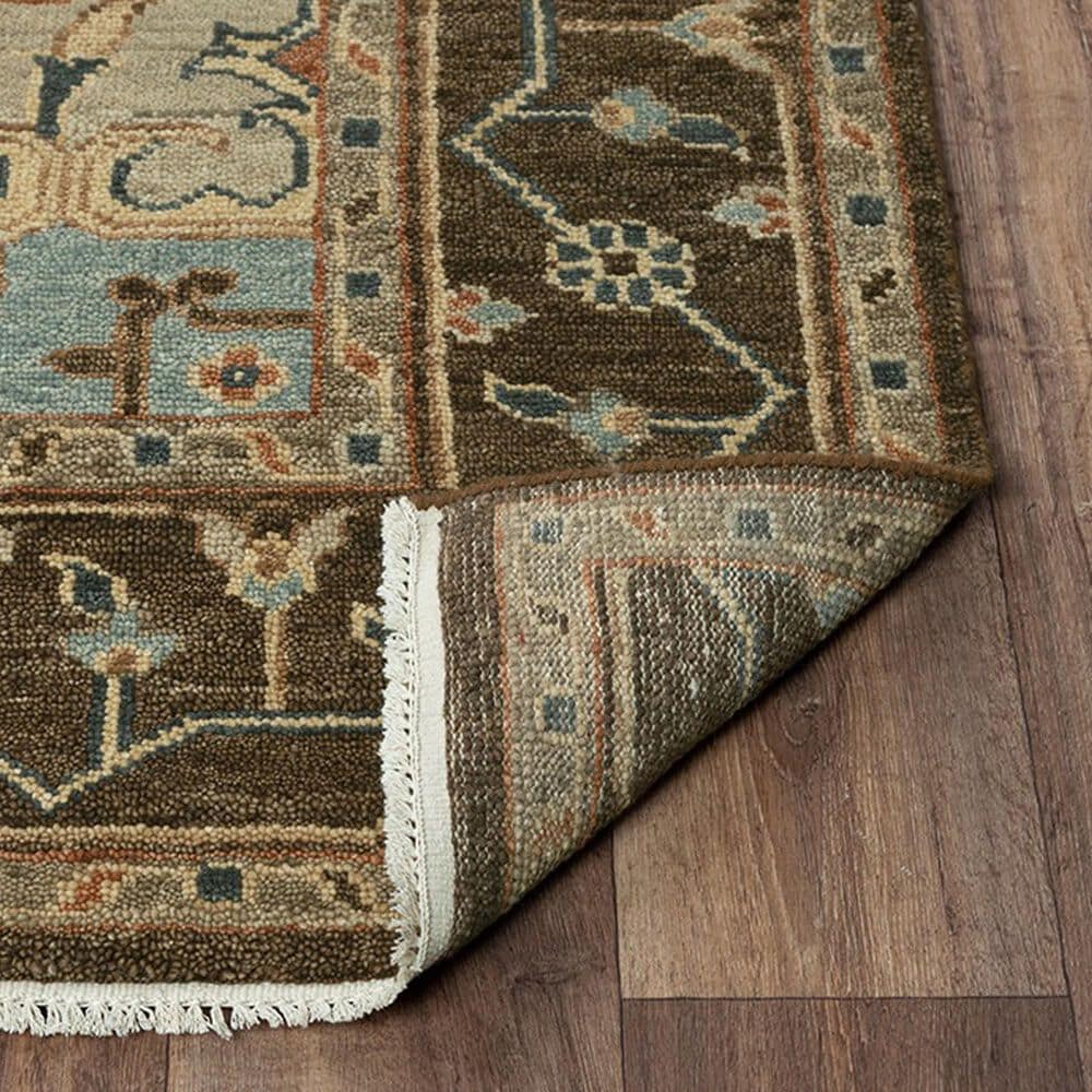 RIZZY Belmont 10&#39; x 14&#39; Dark Brown and Light Blue Area Rug, , large