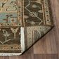 RIZZY Belmont 10" x 14" Dark Brown and Light Blue Area Rug, , large