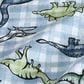 BCP Home Everyday Imagination 4-Piece Twin Sheet Set in Dino Check, , large
