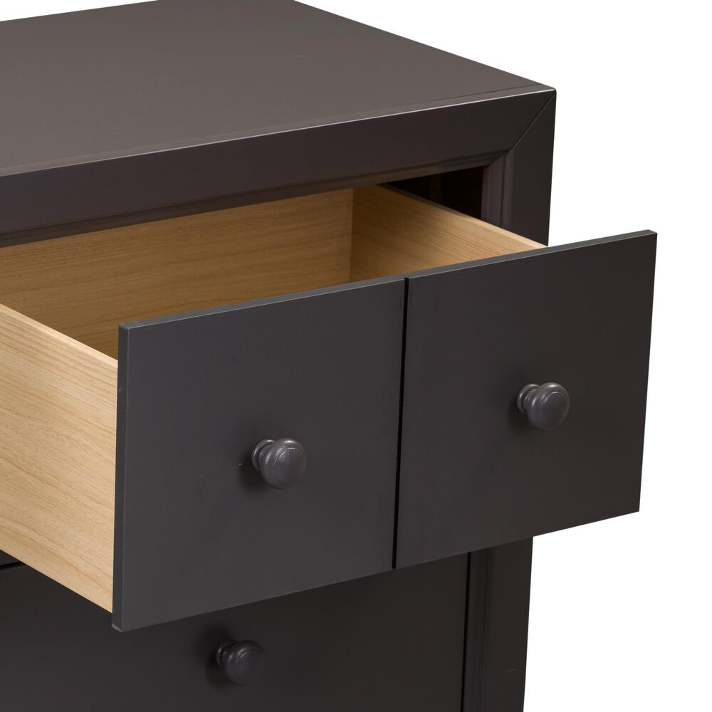 Belle Furnishings Cottage View Nightstand in Dark Gray, , large