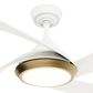 Hunter Vespucci 52" Outdoor Ceiling Fan in Fresh White, , large
