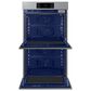 Samsung Bespoke Bespoke 30" Double Wall Oven with AI Pro Cooking Camera in Stainless Steel, , large
