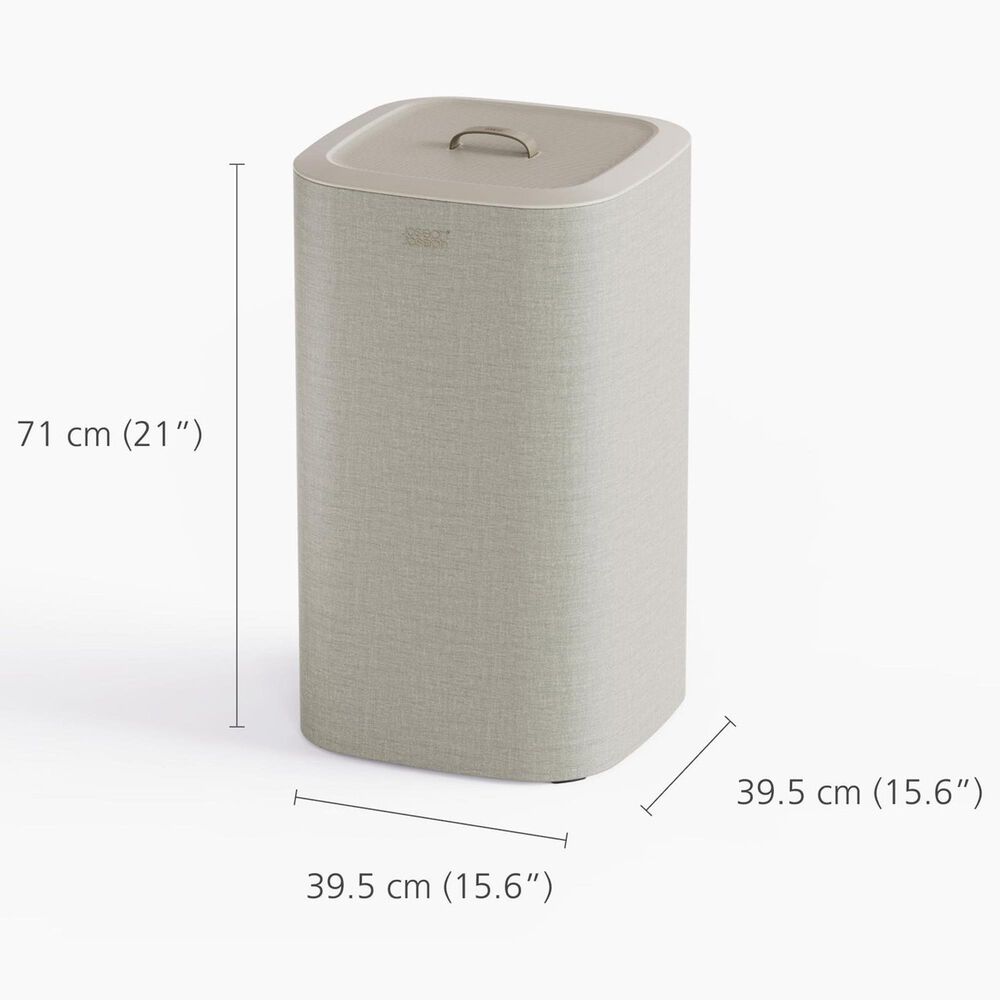 Joseph Joseph Tota One 60L Laundry Separation Basket in Ecru, , large