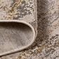 Feizy Aura 3735F 3"11" x 6" Gold and Gray Area Rug, , large