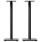 Kanto Universal Height Adjustable Bookshelf Speaker Stands in Black (Set of 2), , large
