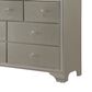Crown Mark Lyssa 7-Drawer Dresser in Champagne, , large