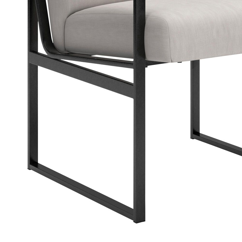 Ashley Montia Desk Chair in Gunmetal Gray and Light Brown, , large