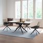 Blue River Alora Extendable Dining Table in Black, Copper, Light Grey and Walnut - Table Only, , large