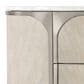 Hooker Furniture Modern Mood 2-Drawer Nightstand in Diamond, Pewter, White and Gray, , large