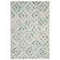 Safavieh Skyler SKY190D 5"1" x 7"6" Ivory and Blue Area Rug, , large