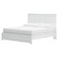 Ashley Bostwick Shoals 5-Piece King Panel Bedroom Set in White, , large