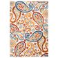 Safavieh Cabana 5"3" x 7"6" Cream and Navy Indoor/Outdoor Area Performance Rug, , large