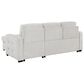 Modern Market Reversible Sofa Sleeper with Chaise in Chalk, , large