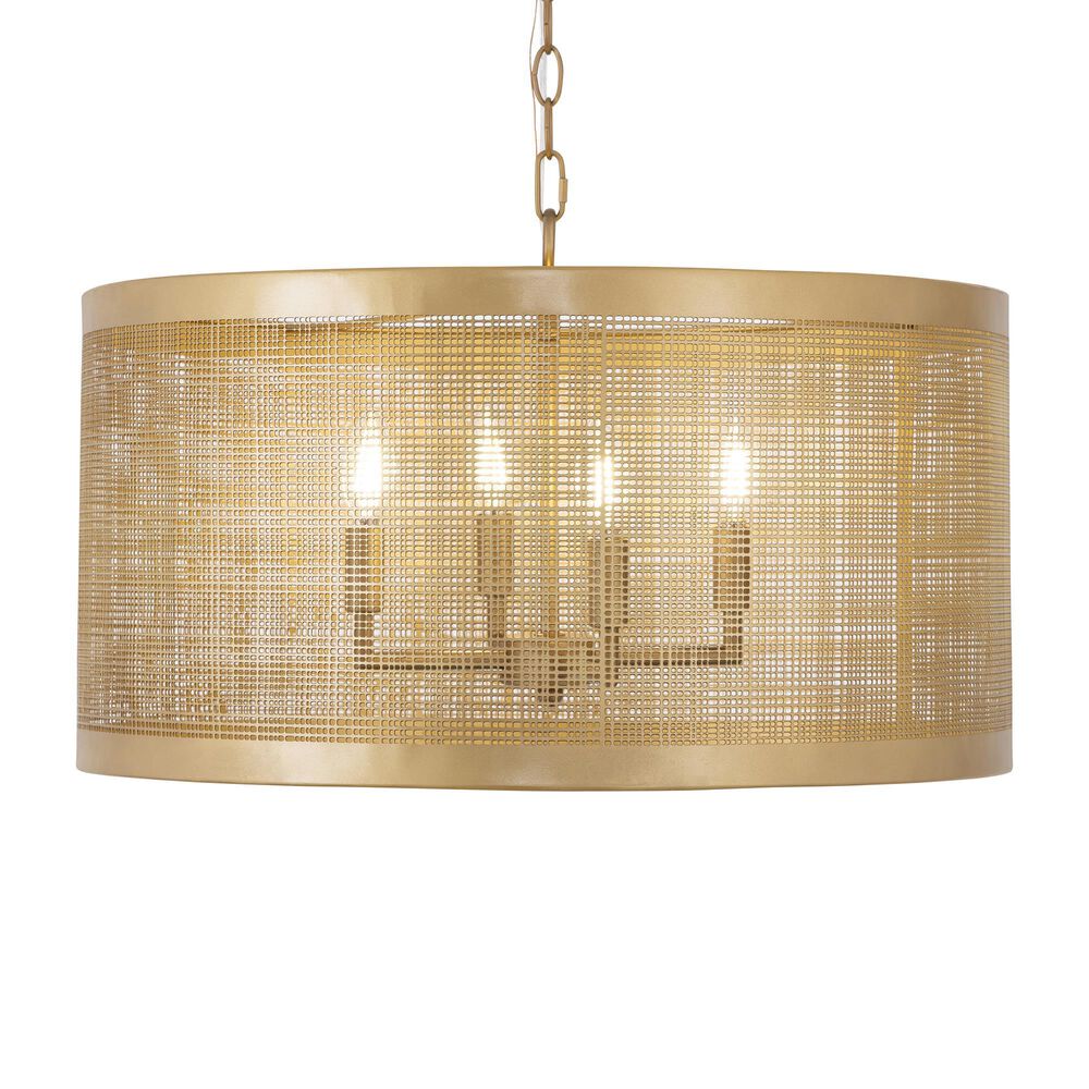 Maxim Lighting Hatcher 24" 4-Light Pendant in Gold, , large