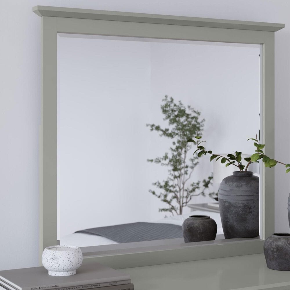 Urban Home Grace Dresser Mirror in Elephant Grey, , large