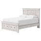 Ashley Makidern Queen Storage Bed with Two Drawers in Whitewash, , large