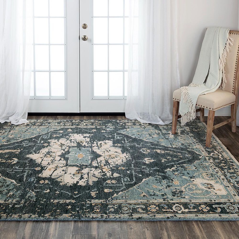 RIZZY Belmont BMT987 10&#39; x 14&#39; Blue Area Rug, , large