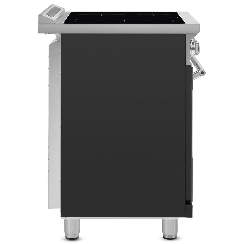 SMEG Professional 30" Induction Electric Range in Matte Black, , large