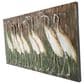 Maple and Jade 24" x 43" Bird Wall Decor in Brown, Ivory, Green and Polished Brass, , large