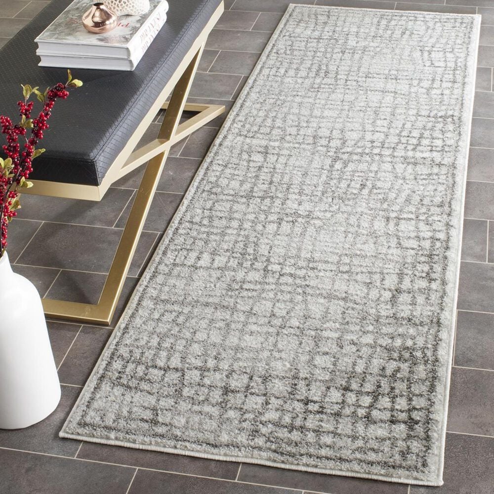 Safavieh Adirondack ADR103B-210 2"6" x 10" Silver/Ivory Runner, , large