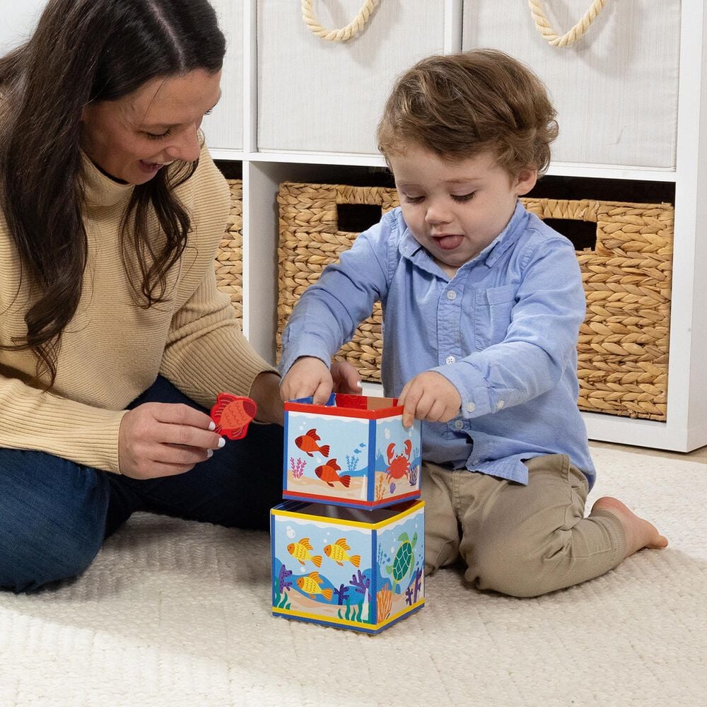 Melissa &amp; Doug Ms. Rachel Sort &amp; Count Nesting Blocks, , large