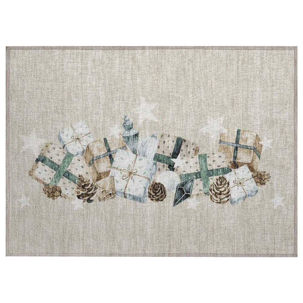 Dalyn Rug Company Wonderland WN33 1"8" x 2"6" Beige Indoor/Outdoor Area Rug, , large