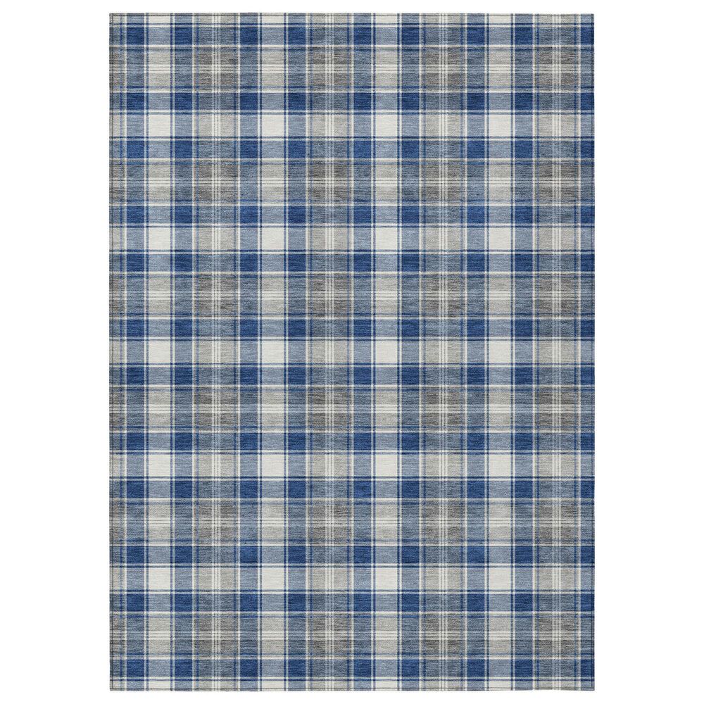 Dalyn Rug Company Wonderland WN25 3" x 5" Navy Indoor/Outdoor Area Rug, , large