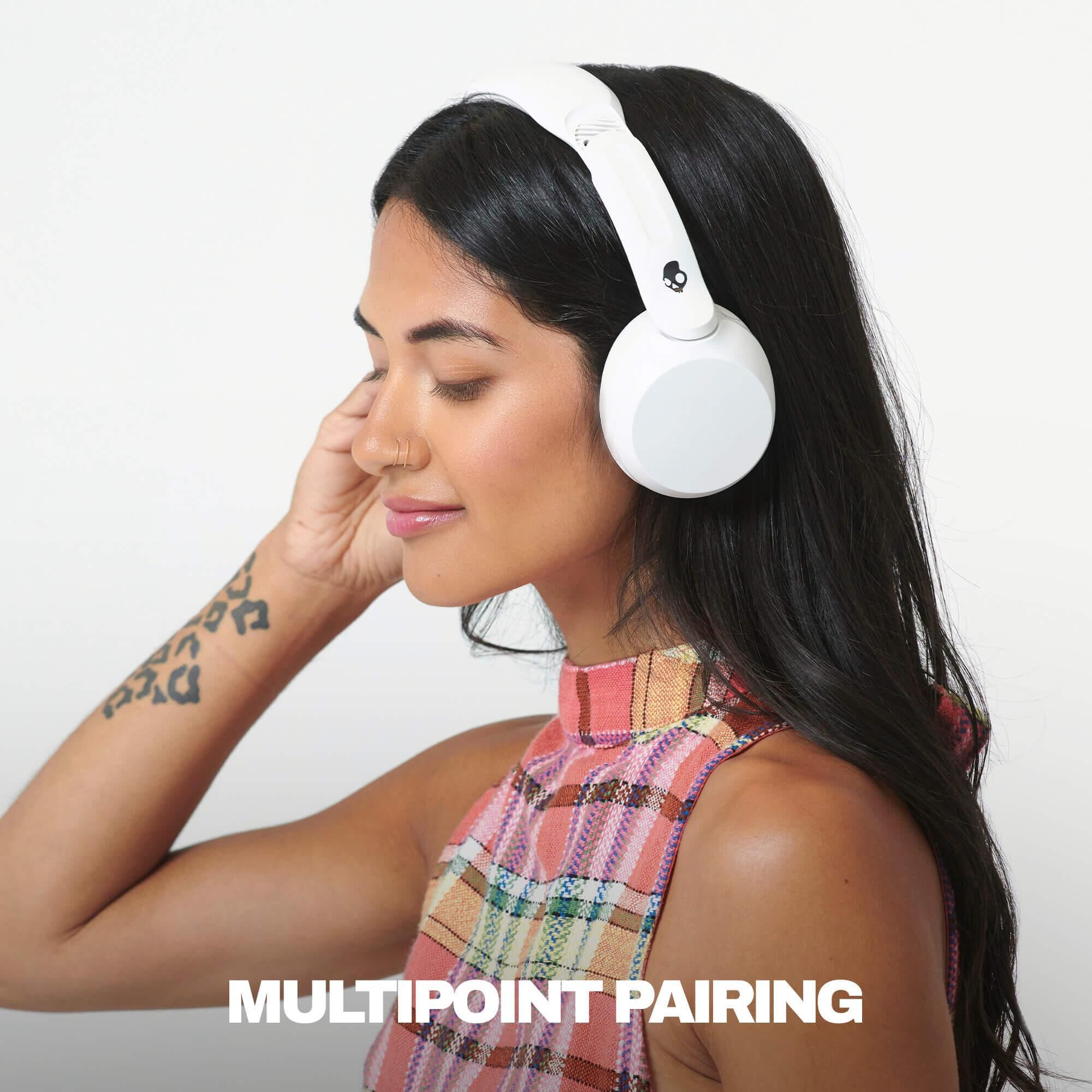 Skullcandy Icon 180 Wireless Headphones in Bone