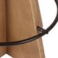 Four Hands Damon Swivel Counter Stool in Washed Natural Oak and Oxidized Grey, , large