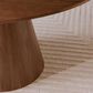 Moe"s Home Collection Otago Round Dining Table in Brown - Table Only, , large