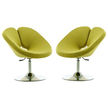 Manhattan Perch Adjustable Chair in Green (Set of 2), , large