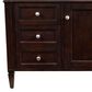 James Martin Vanities Brittany 48" Single Bathroom Vanity in Burnished Mahogany with Single Hole 3 cm White Zeus Quartz Top and Rectangular Sink, , large
