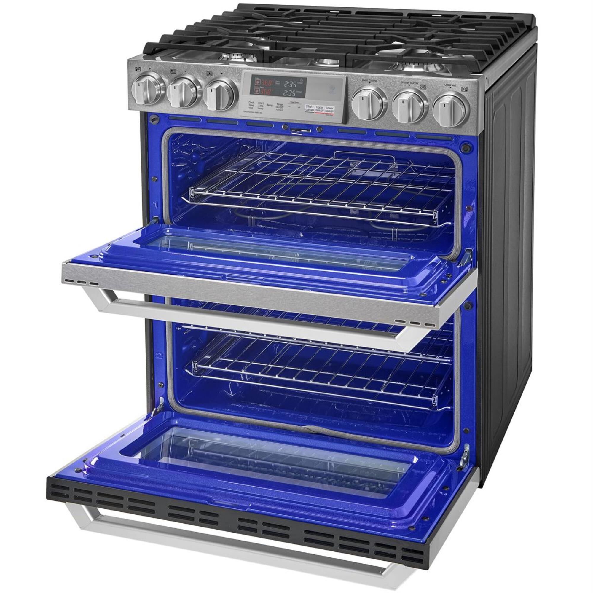 Lg dual new arrivals fuel double oven