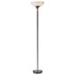 Adesso Metropolis Torchiere in Black Nickel, , large