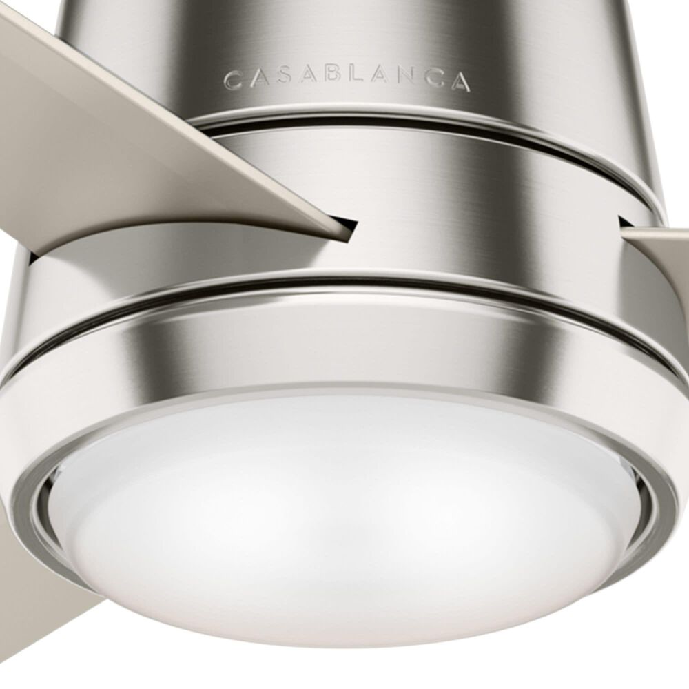 Hunter Commodus 44&quot; Ceiling Fan with LED Light in Brushed Nickel, , large