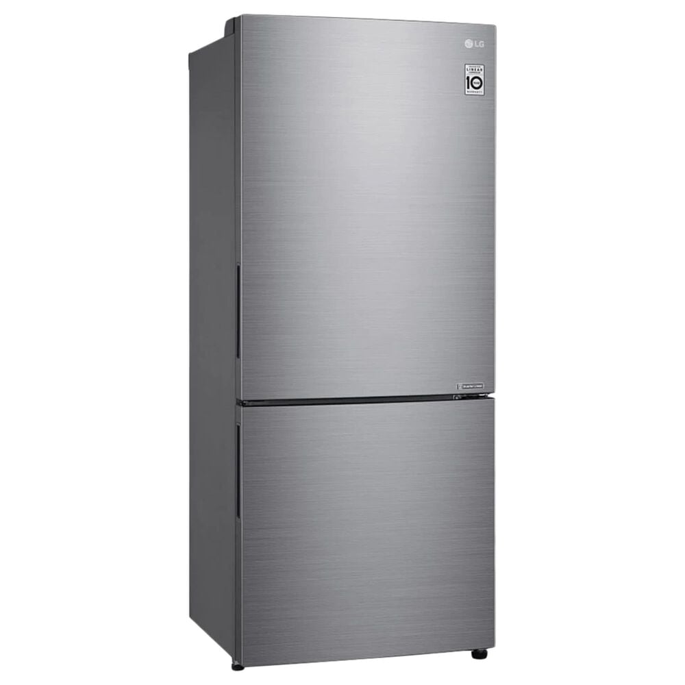 LG 15 Cu. Ft. Bottom Freezer Refrigerator in Stainless Steel, , large